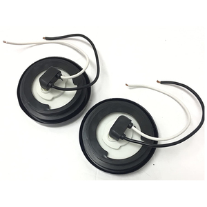 Không thấm nước 2 inch Vòng Hổ Phách LED Trailer Side Marker Lights cho xe tải, <span class=keywords><strong>RV</strong></span>, thuyền & tiện ích rơ moóc - Product Image 3