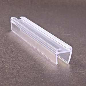 Bande d'étanchéité transparente irrégulière pour <span class=keywords><strong>porte</strong></span> <span class=keywords><strong>de</strong></span> <span class=keywords><strong>douche</strong></span> coulissante, étanchéité imperméable, vente directe d'usine - Product Image 1