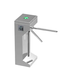 Semi-auto tcp/ip Tripod Turnstile Barrier Gate Security Access Control Turnstile -bus