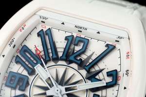 5A Quality T+ plus9015 Movement White Ceramic V45 Watch 45mm Automatic Mechanical Stainless Steel Dial 9015 - Product Image 2