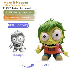 Produttore Personalizzato OEM di Modelli 3D in Plastica PVC Flessibile, Accessori Anime da Collezione, Giocattoli del Marchio HX9700, Crea la Tua Figura - Product Image 1