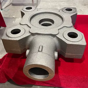 Fonderia di precisione pressofusione in alluminio grigio fusione di ferro parti di alloggiamento custom cast parte
