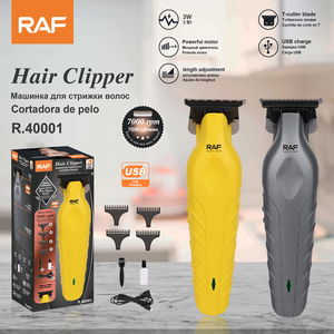 Tondeuse à cheveux professionnelle <span class=keywords><strong>RAF</strong></span> R.40001, rechargeable par USB, lame en T, 7000 tr/min, sans fil - Product Image 3