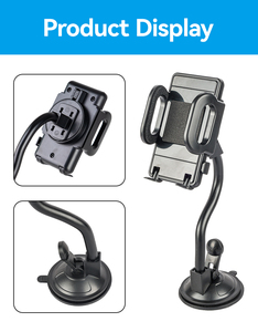 Supporto Universale per Telefono <span class=keywords><strong>Auto</strong></span> Shunwei con Collo d'Oca Retrattile e <span class=keywords><strong>Ventosa</strong></span> per Parabrezza - Product Image 6