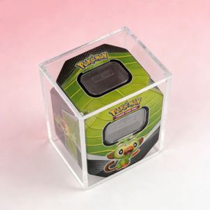 Boîte de présentation mini en acrylique transparent scellé, de qualité supérieure, personnalisée, moderne, pour vente en gros, avec protection UV élevée, pour produits autoportants - Product Image 6