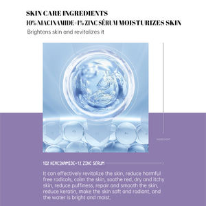 10% Niacinamida + 1% Suero facial de zinc con ingredientes de vitamina <span class=keywords><strong>C</strong></span> y ácido hialurónico - Product Image 3