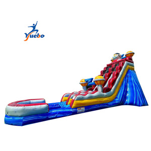 Tobogán Acuático Gigante Inflable, Tobogán Acuático Húmedo y Seco, Toboganes Acuáticos Inflables para Niños - Product Image 1