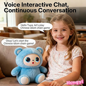 Juguete de Peluche con IA ODM, Conejo Regordete de Orejas Largas con Cara de Vinilo, Juguete de Peluche que Habla y Canta, Juguete Educativo para Niños - Product Image 5