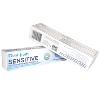 Dentifrice naturel, blanchiment des dents, protection sensible, saveur menthe, marques Oem, pâte pour les dents avec emballage tube