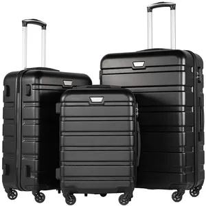 Carryon सस्ते थोक Hardshell यात्रा सामान सूटकेस ABS ट्रॉली मामले
