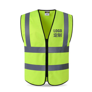 Likai Reflective Safety Vest Xl Custom Logo Construction Road Traffic Cycling Sanitation Use - Product Image 5