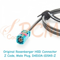Cable HSD macho a hembra LVDS Original Rosenberger HSD 535 de 2 a 1 Cable de 4 núcleos Dacar blindado para BMW