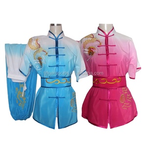 Chất Lượng Cao Satin Wu Shu Quần Áo Cao Cấp Võ Thuật <span class=keywords><strong>Kung</strong></span> <span class=keywords><strong>Fu</strong></span> Đồng Phục - Product Image 1