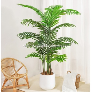 Grand palmier artificiel Areca en pot, Dypsis Lutescens, plante artificielle nordique pour la décoration de la maison et du bureau - Product Image 6