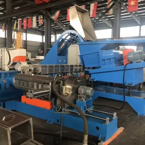 Machine de granulation de granulés de nylon EVA à vis unique extrudeuse granulateur de câble et découpeuse