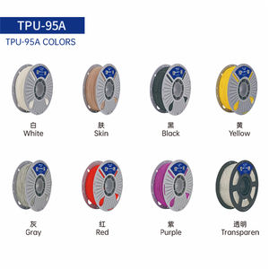 Filament Antinsky TPU 85A 95A pour imprimantes 3D, lisse, brillant, haute résistance, tiges en plastique de haute qualité, 1,75 mm, 1 kg/rouleau, fabriqué en Chine - Product Image 6