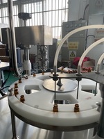 Machine de remplissage d'huile alimentaire 10 ml, équipement de mise en bouteille et de sertissage d'huile de cuisson, machine de remplissage et de bouchage de flacons