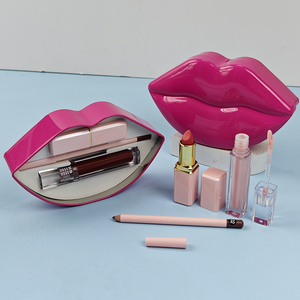 Set 3 in 1 Rossetto Liquido e Matita per Labbra, Kit Cosmetico Vegano a Lunga Durata con Logo Personalizzato - Product Image 4