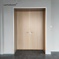 Prix du système en aluminium de la machine hospitalière Samekom Panneau sandwich coulissant pour salle blanche automatique Porte coulissante hermétique pour salle blanche