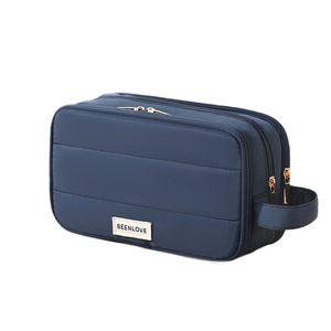 Beilian Travel Toiletry Bag Large Capacity Multi Layer Dry Wet Separation Portable Makeup Bag For Trip Pink - Product Image 3