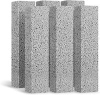 Bloc de pierre ponce naturelle pure pour le nettoyage des toilettes, des éviers de cuisine, des grilles de barbecue, outil de décapage des taches de calcaire et de rouille