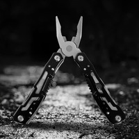 Bochen 12 en 1 pince multifonction multitool avec pochette en nylon taille compacte Camping chasse survie outils Kit EDC