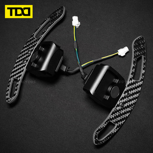 Palancas de cambio magnéticas de fibra de carbono TDD para Audi Serie C8 A6 A7 S6 S7 RS6 RS7, palancas de cambio para volante - Product Image 3