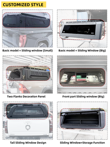 Hardtop en aluminium imperméable pour pick-up 4x4, type hardtop, coque de camping, auvent pour <span class=keywords><strong>Toyota</strong></span> Hilux <span class=keywords><strong>Tundra</strong></span> Lc79 Ram Nissan - Product Image 6