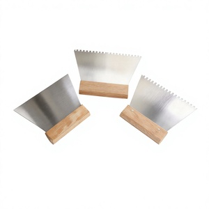 Stainless Steel Putty Knife Straight Edge Industrial Grade For Putty <b>Smoothing</b> <b>Tools</b> Customizable OEM - Product Image 5