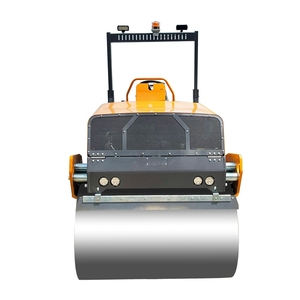 Compactador de <span class=keywords><strong>tierra</strong></span> vibratorio, máquina aplanadora de carreteras, rodillo manual de 5 toneladas <span class=keywords><strong>para</strong></span> construcción de carreteras - Product Image 3