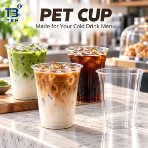 แก้ว PET 10 ออนซ์ 78 มม. รุ่น FP-10 แก้วพลาสติก PET ใส สำหรับเครื่องดื่มเย็น น้ำผลไม้ กาแฟเย็น สมูทตี้ ใช้ในออฟฟิศ บุฟเฟ่ต์  รับผลิตแบบ OEM ODM - Product Image 4