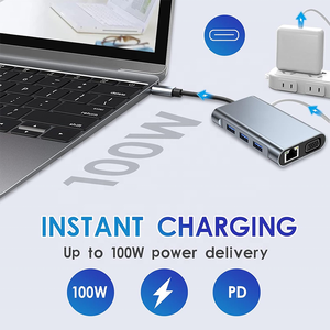 Station d'accueil multifonctionnelle USB-C <span class=keywords><strong>8</strong></span>-en-1 avec double HDMI 4K et extension d'écran USB-C <span class=keywords><strong>8</strong></span>-en-1 - Product Image 4