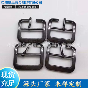 Hebilla de metal de 2.5cmx2.1cm, duradera, para zapatos, ropa y bolsos - Product Image 3