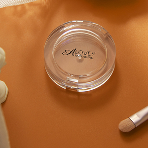 Đường kính bên trong 37mm duy nhất Eyeshadow bao bì rõ ràng nhỏ gọn bột trường hợp mini bột trường hợp - Product Image 3