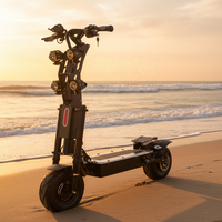 Trottinette électrique à double moteur, deux roues, 72V 60V, batterie lithium amovible, capteur, autonomie 80-100KM, étanche IP65, moteur sans balais, pliable