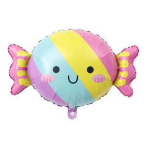 Nouveau sourire Dessert crème glacée ballon crème glacée aluminium <span class=keywords><strong>Film</strong></span> ballon pour enfants fête d'anniversaire décoration ballon - Product Image 4