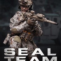 En stock, figurine d'action en plastique de haute qualité à l'échelle 1/6, modèle de soldat de l'équipe six de la marine américaine