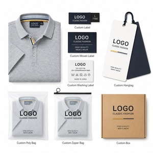 Camisa para Hombre de Marca Privada al por Mayor, 280G, Mezcla de Algodón y Cupro, Piqué Fino, Transpirable, Casual, Tallas Grandes S-4XL - Product Image 5