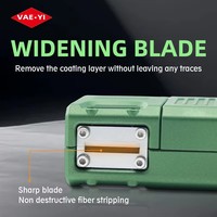 VAEYI Optical Fiber Thermal Fiber Stripper Heating Optical Wire Stripping Ribbon Fiber With Lithium Battery FSP-160