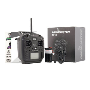 Radiomaster Tx12 Elrs Remote Controller For Rc <b>Drones</b> Expert Use Black - Product Image 3