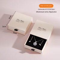 Boîte de rangement colorée en relief style Ins pour bijoux, bracelets, boucles d'oreilles, bagues, colliers – Emballage cadeau en papier – En stock