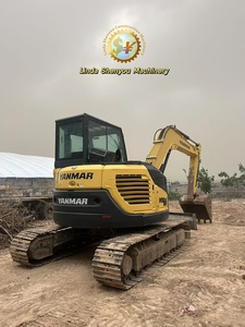 Yanmar VIO85 mini-pelleteuse Yanmar VIO85 d'occasion fabriquée au Japon avec zéro mouvement de queue, capacité de 8 tonnes, excellent état, livraison dans le monde entier - Product Image 2