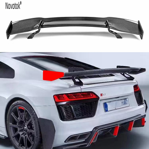 Aileron arrière en fibre de carbone Style Gt pour Audi Tt Tts Mk3 Ttrs R8 <span class=keywords><strong>S3</strong></span> S4 S5 2015-2019 - Product Image 1