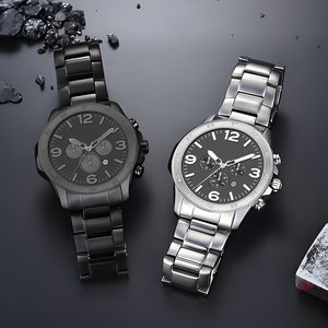 Caliente nuevo con etiquetas hombres reloj negro cuarzo <span class=keywords><strong>hombre</strong></span> reloj moda hombres banda reloj de pulsera hombres - Product Image 3