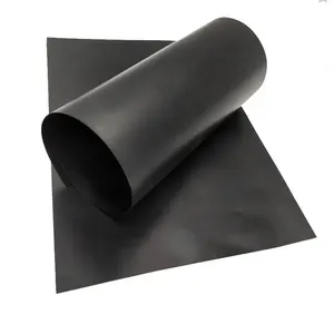 1mm高密度黒色複合ジオテキスタイル防水ボード、埋立地トンネル浸透防止フィルム、HDPEジオテキスタイルフィルム