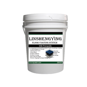 床およびカウンタートップコーティング用の15〜30分の水性黒/白/灰色エポキシプライマーシーラーで2:1高速硬化 - Product Image 3