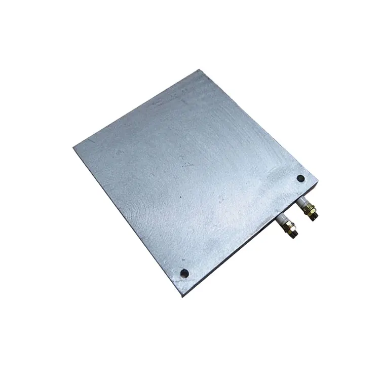 Placa de calefacción de calentador de aluminio fundido para máquina de prensado en caliente