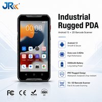 JR PDA 927EL Android 13, PDA Industrial de 5 Pulgadas, Computadora de Mano, Escáner de Código de Barras, Colector de Datos, Terminal Móvil Resistente