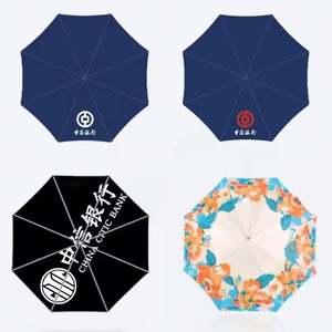 Parapluies personnalisés en gros avec logo pour événements, cadeaux promotionnels d'entreprise, protection UV, design portable - Product Image 4