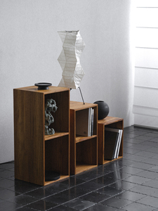 Armoire murale de salon et chambre à coucher en teck massif, style italien, design maître, avec poutres et tenons - Product Image 6